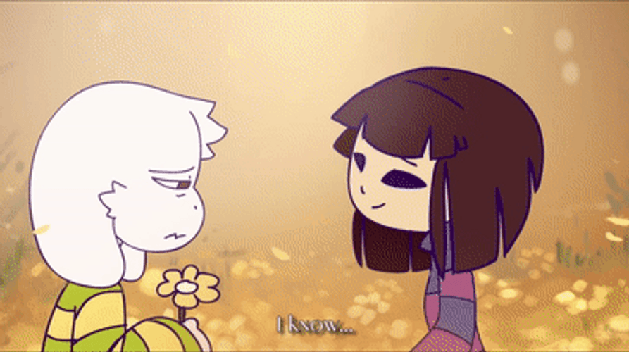 Undertale Asriel Small Talk GIF