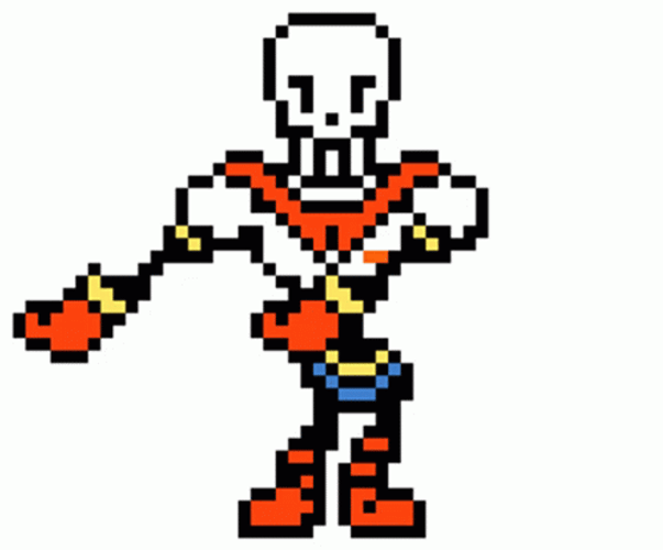 Undertale Floss Dance GIF