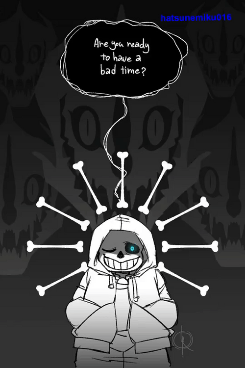 Undertale Sans Bad Time GIF