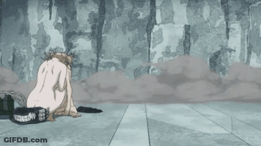 Undressed Toga Himiko GIF