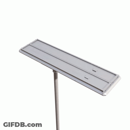 Unfolding Solar Panels GIF