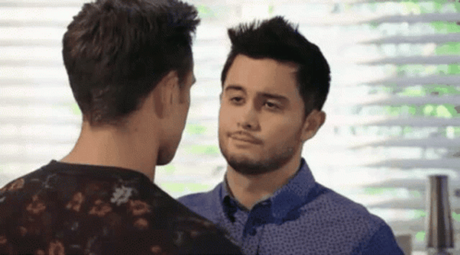 Unhappy Bro Hug GIF