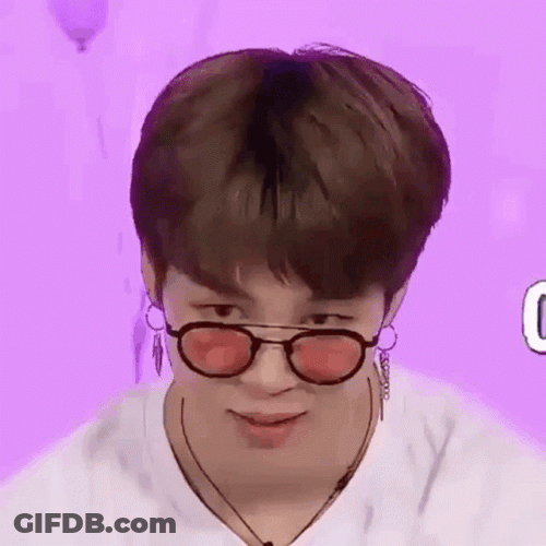 Unhappy Jimin Eye Roll Meme GIF