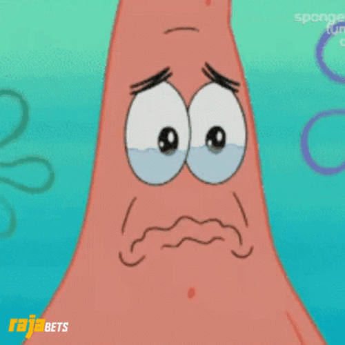 Unhappy Patrick The Star Sad Crying GIF
