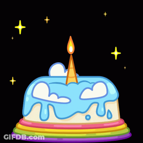 Unicorn Cake GIF