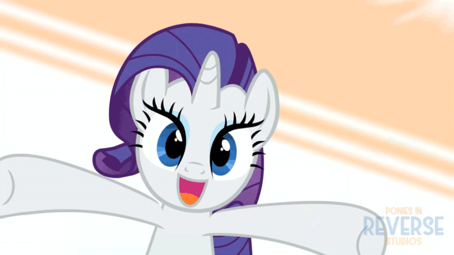 Unicorn Different Big Smiles Animation GIF