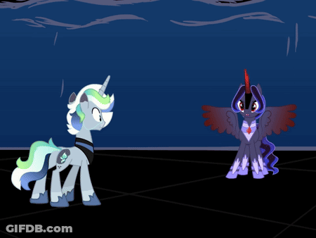 Unicorn With Wings Saying Good Night My Baby GIF