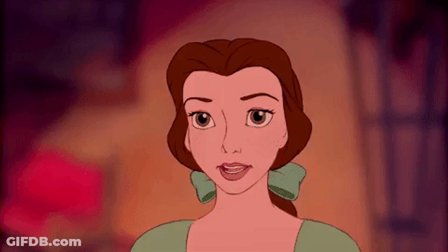 Unimpressed Belle Beauty And The Beast GIF