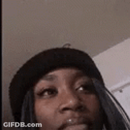 Unimpressed Black Girl GIF