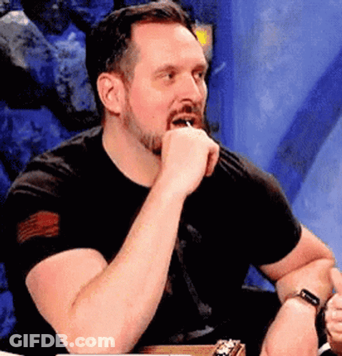 Unimpressed Travis Willingham GIF