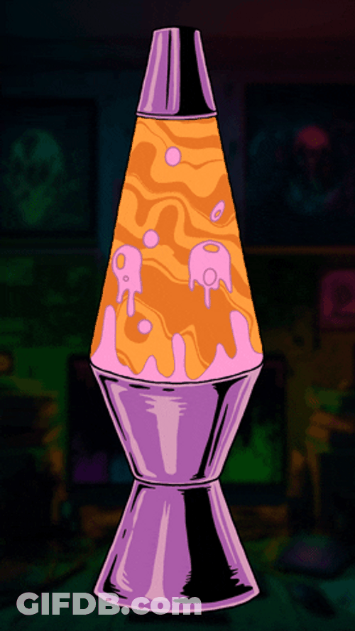 Unique Design Of Lava Lamp GIF