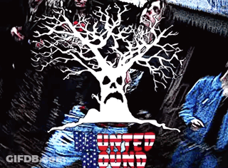 United Bund Poster Tree With Skull GIF