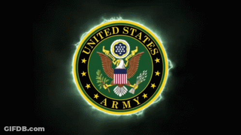 United States Army Logo With Eagle GIF