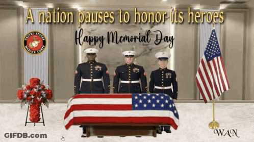 United States Marine Corps Memorial Day GIF
