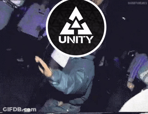 Unity Logo With Triangle GIF