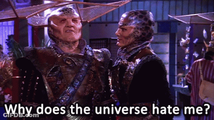 Universe Hates Me G’Kar GIF