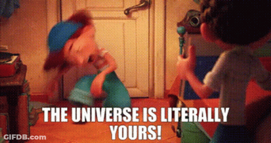 Universe Is Yours Luca GIF