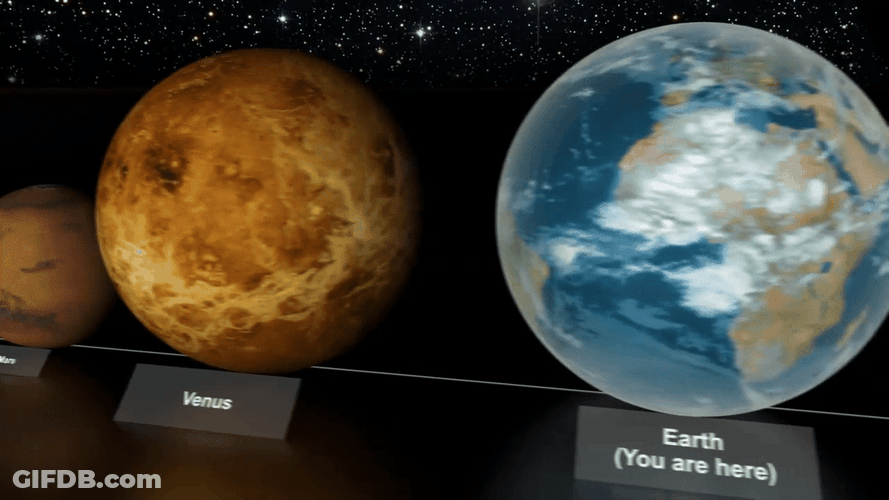 Universe Planet Earth You Are Here GIF