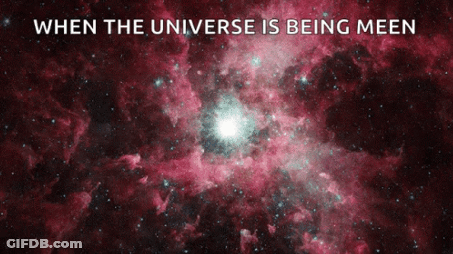 Universe Stars Being Mean GIF