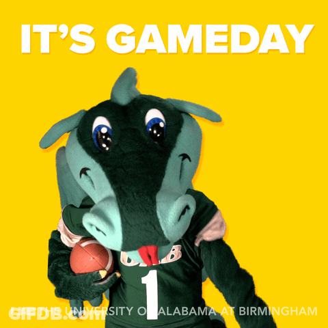 University Of Alabama At Birmingham Mascot GIF