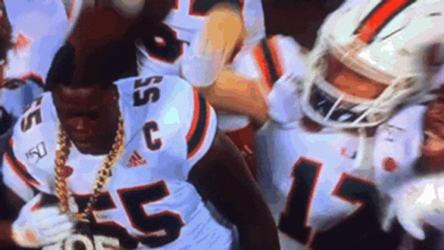 University Of Miami Hurricanes Celebration GIF