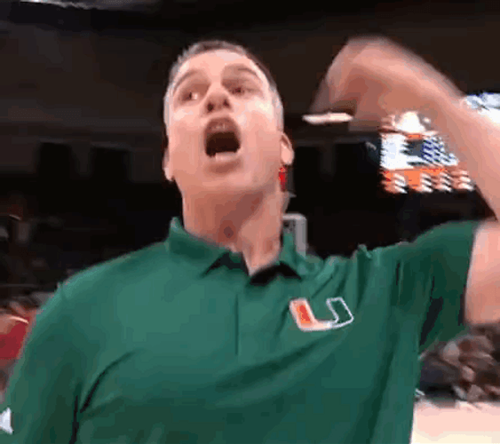 University Of Miami Hyping Up Crowd GIF