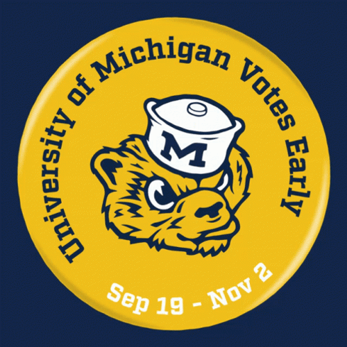 University Of Michigan Team Michigan Wolverines GIF