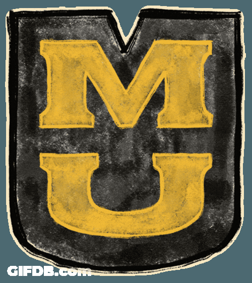 University Of Missouri Mizzou Logo GIF