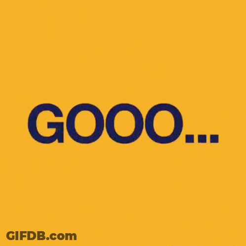 University Text On Yellow Background GIF