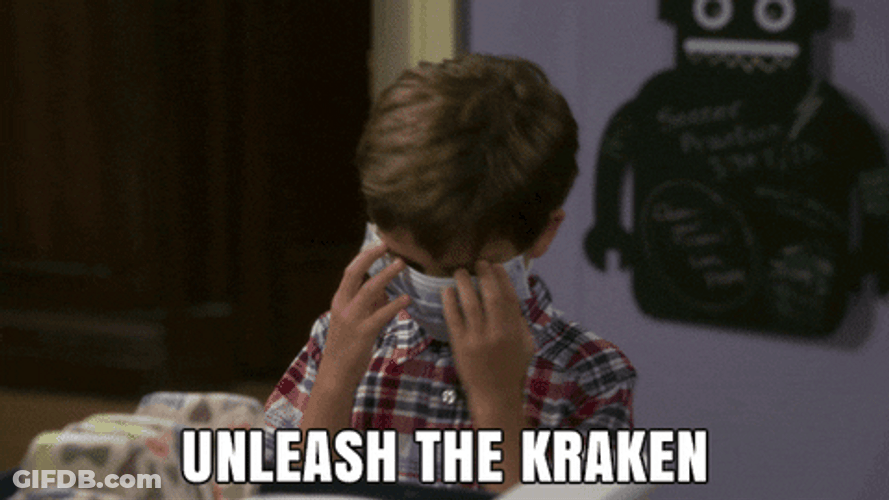Unleash Release The Kraken GIF
