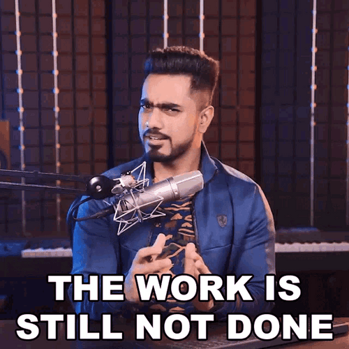 Unmesh Dinda Get Er Done GIF
