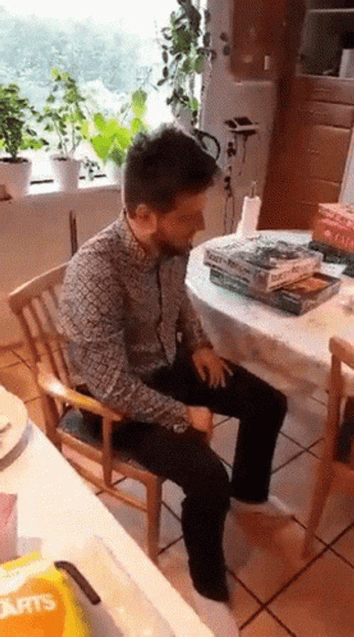Uno Player And His Reverse Card GIF