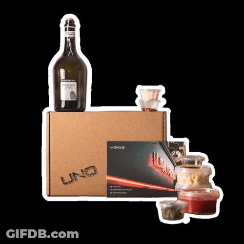 Uno Plus Prosecco Logo GIF