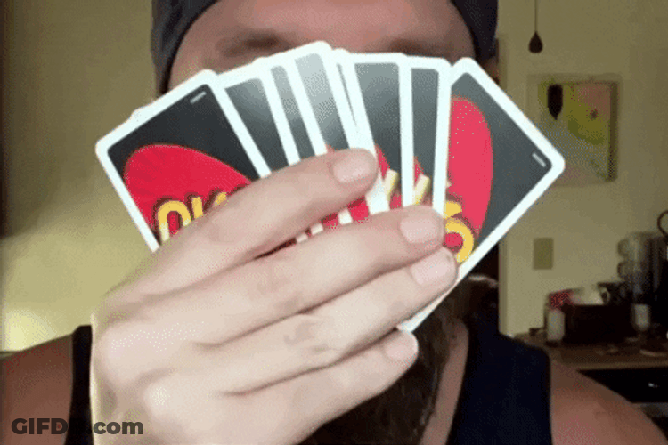 Uno Reverse Card Devilish Grin GIF