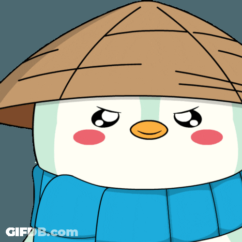 Uno Reverse Card Penguin Animation GIF