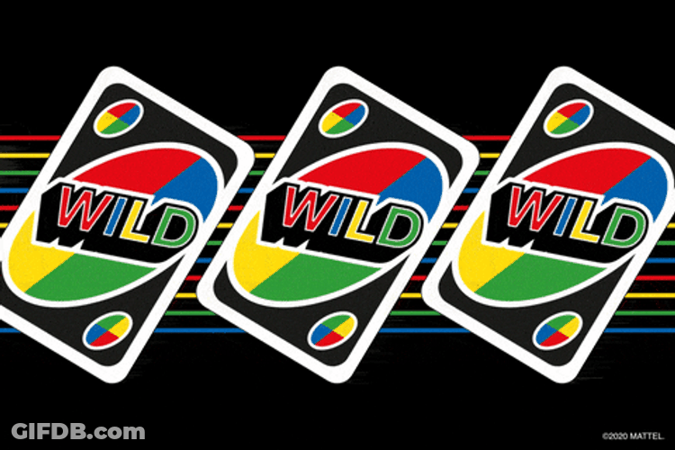 Uno Reverse Card Wild Card Turning GIF