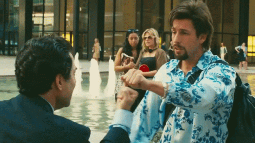 Unpredicted Zohan Moves GIF