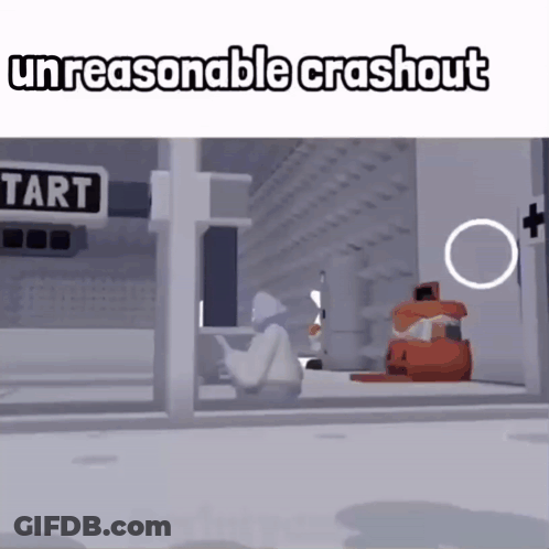 Unreasonable Crashout Video Game Scene GIF
