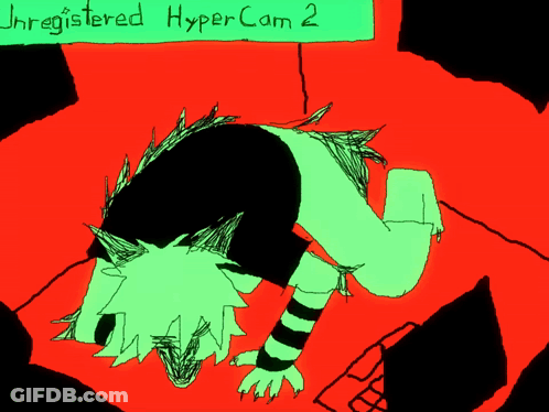 Unregistered Hypercam 2 Monster Drawing GIF
