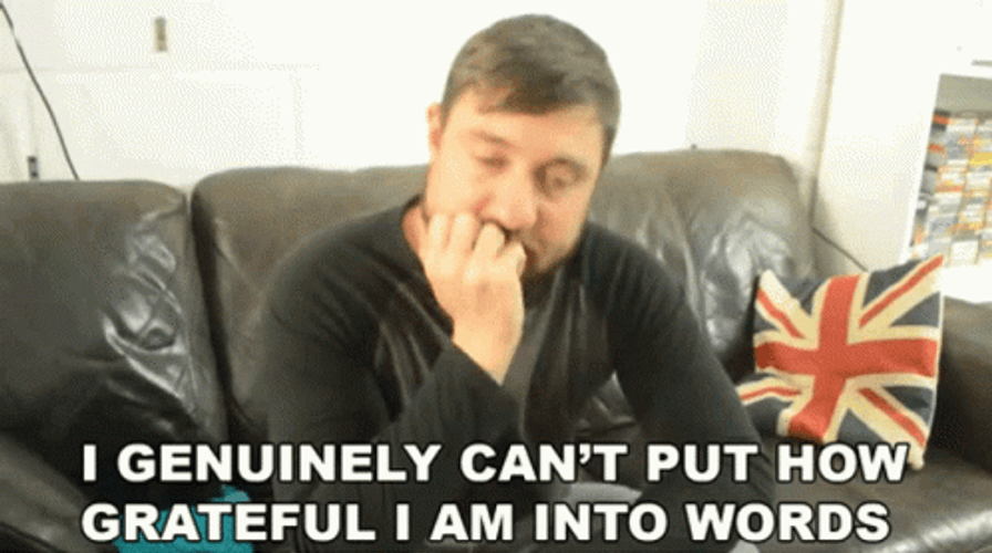 Unspeakable Gratitude Richard Parliament GIF