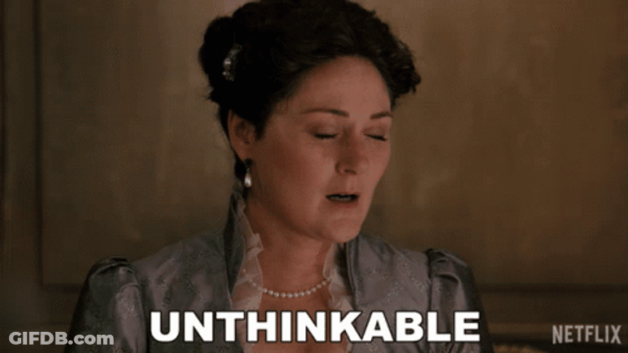 Unspeakable Lady Violet Bridgerton GIF