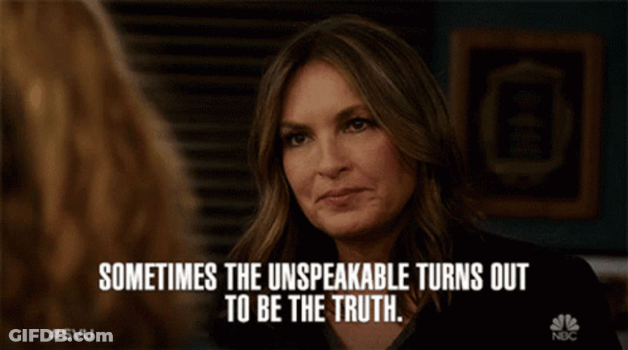 Unspeakable SVU Olivia Benson GIF