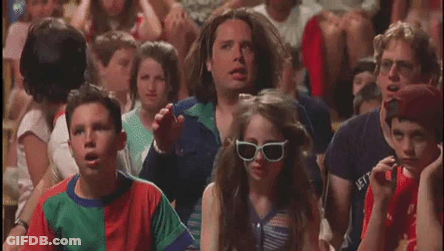 Unsure Clap Wet Hot American Summer GIF