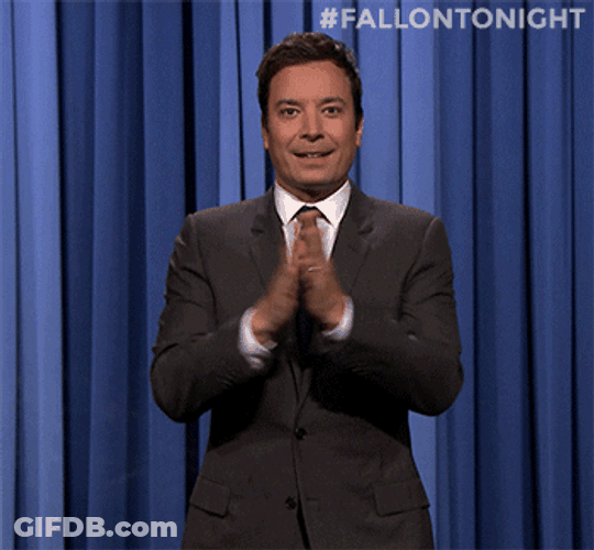 Unsure Slow Clap Jimmy Fallon GIF
