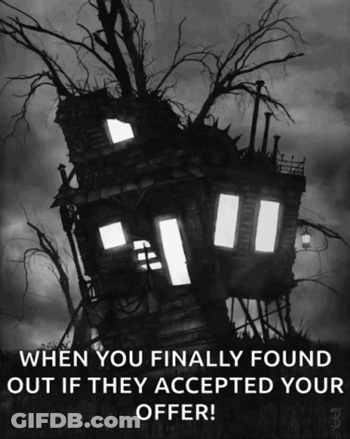 Unsymmetrical Haunted House GIF