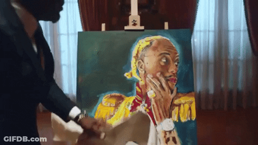 Unveiling Masterpiece Fine Art GIF