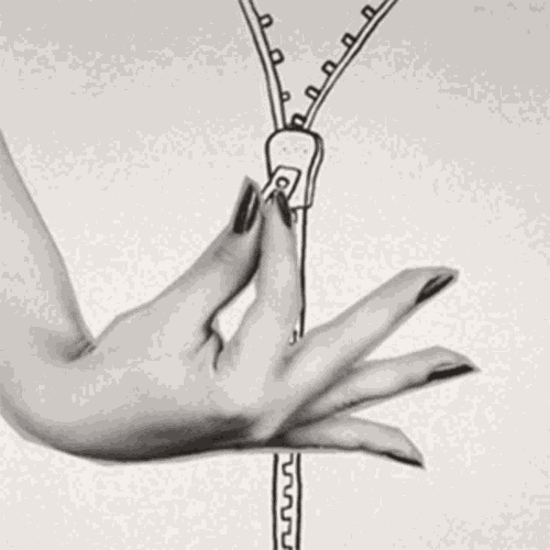 Unzip John Lennon GIF