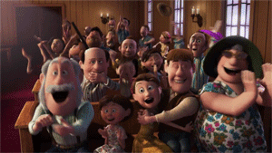 Up Crowd Cheering GIF