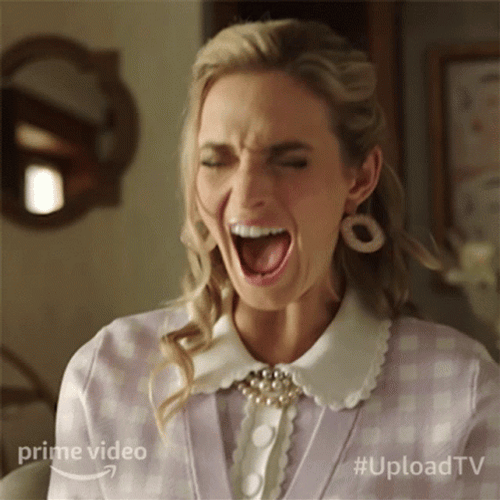 Upload Screaming Ingrid Kannerman GIF