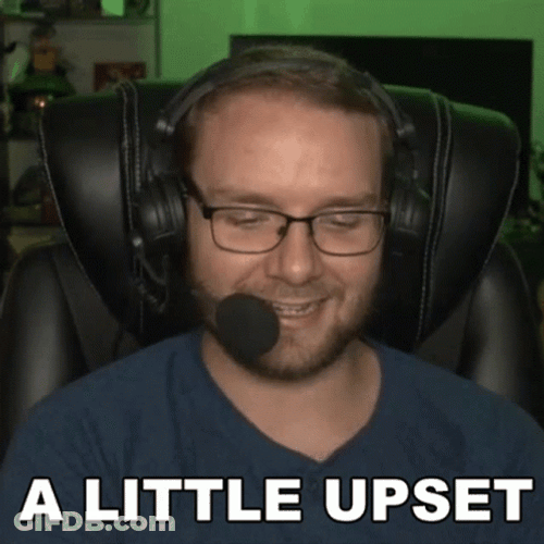 Upset GIF
